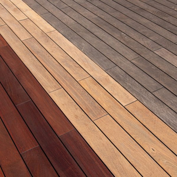 Wood,Deck,Diagonal,Planks-,Weathered,,Sanded,,And,Freshly,Oiled,,Deck